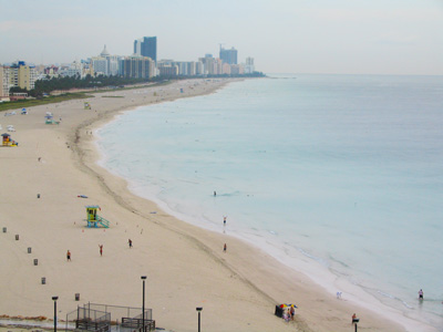 Miami Beach beach June 2004
